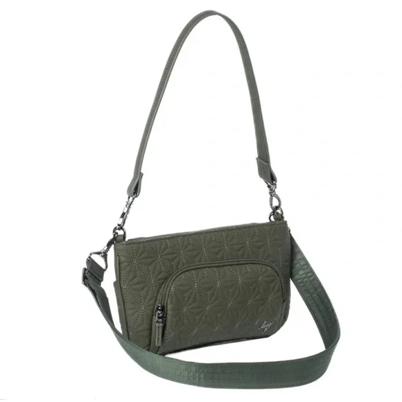 Lug NWT Flyer Matte Luxe VL Convertible Crossbody Bag - Picture 2 of 9